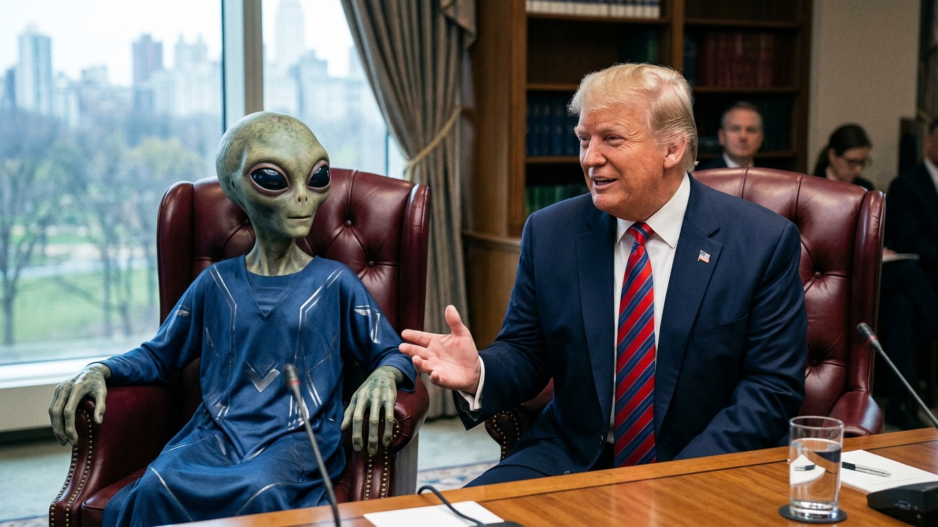 President Trump UFO UAP
